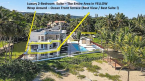 Cabarete Stunning 2 Bedroom Luxury Direct Beach Front Vacation Kite Condo